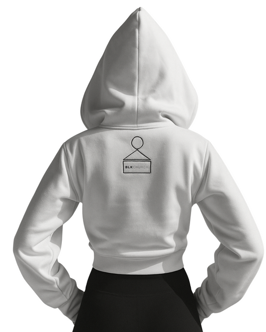 WHT Halo – Cropped Hooded Jacket